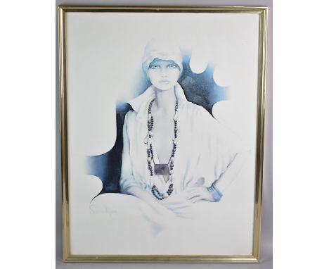 A Framed Sara Moon Print, Subject 50x65cm