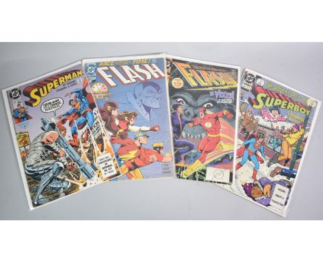 Four American DC Comics to comprise Superman, Flash, and SuperBoy
