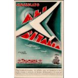 Futurismus GROS, Mario Cioccolato Ali d Italia I-II