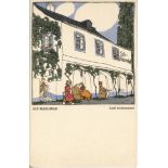 Wiener Werkstätte Drexler, Leopold Alt-Karlsbad Cafe Helenenhof Nr. 219 I-II