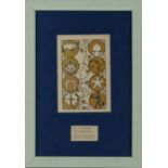 CZESCHKA, Carl Otto Neujahrskarte Farblithographie auf dünnem Papier ca. 11x16cm eventuell