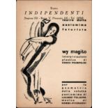 Futurismus PRAMPOLINI, Enrico Teatro Indipendenti Bragaglia Fuori Commercio II (Ecken bestoßen)