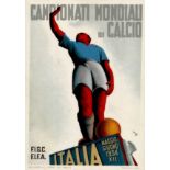 Futurismus GROS, Mario Campionati Mondiali di Calcio 1934 I-II