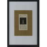 EXLIBRIS Klimt, Gustav Vereinigung bildender Künstler Österreichs - SECESSION ca. 6x11cm