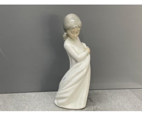 Nao by Lladro figure of a girl in nightgown