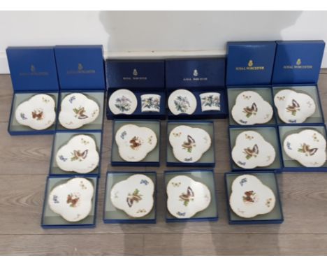 A lot of royal  Worcester ware to include seventeen in total all boxed