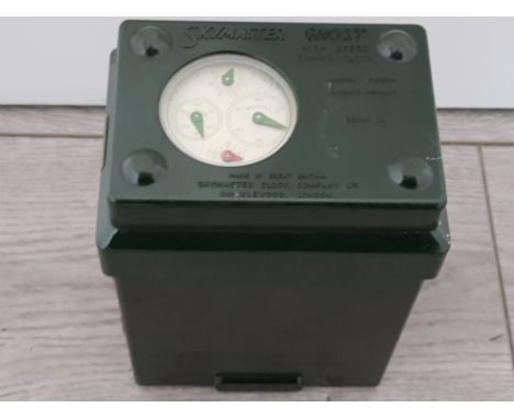 A vintage sky master ghost pigeon clock