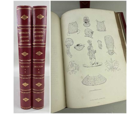 MEYRICK (SAMUEL RUSH) & SKELTON (JOSEPH) engraved illustrations of Ancient Arms and Armour from the collection at Goodrich Co