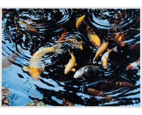 ‡ MICHAEL JACKSON (20th Century) artist proof (6/9) print - 'On Golden Pond', signed and numbered in pencil, 53 x 73.5cmsProv