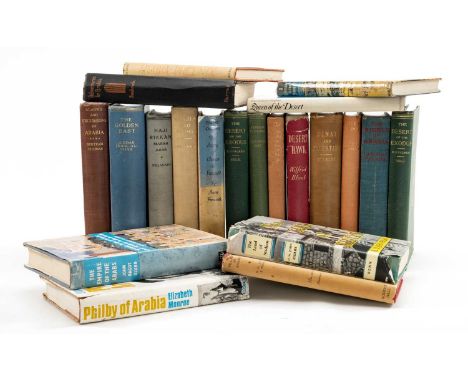 ARABIAN EXPLORATION & DISCOVERY: ASSORTED BOOKS including Dorothy Cowlin, 'A Woman in the Desert: The Story of Gertrude Bell'