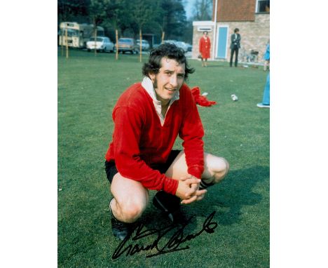 Gareth Edwards signed 10x8 colour photo. Sir Gareth Owen Edwards, CBE (born 12 July 1947) is a Welsh former rugby union playe