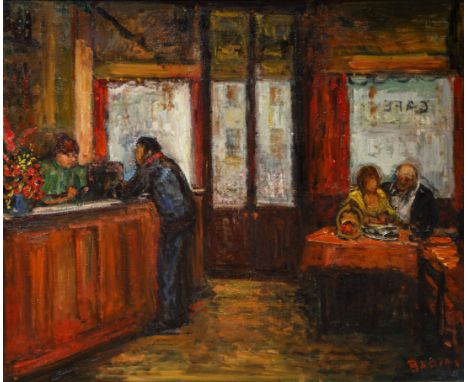 ARBIT BLATAS (RUSSIAN 1908-1999)Cafe,oil on canvas61 x 74 cm (24 x 29 1/8 in.)signed lower rightPROVENANCECollection of Palm 