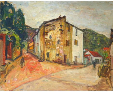 ARBIT BLATAS (RUSSIAN 1908-1999)Ceret, France,oil on canvas65 x 81 cm (25 5/8 x 31 7/8 in.)signed lower rightCONDITIONObserve