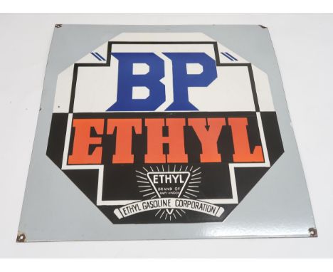 BP ETHYL&nbsp; Enamel advertising sign Condition Report:Available upon request