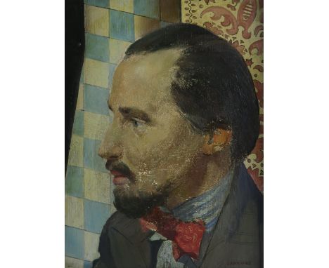 WILLIAM CROSBIE RSA RGI (1915-1999) ROBERT BLAIR WILKIE&nbsp; Oil on board, signed lower right, dated (19)43, 41 x 31cm (16.2