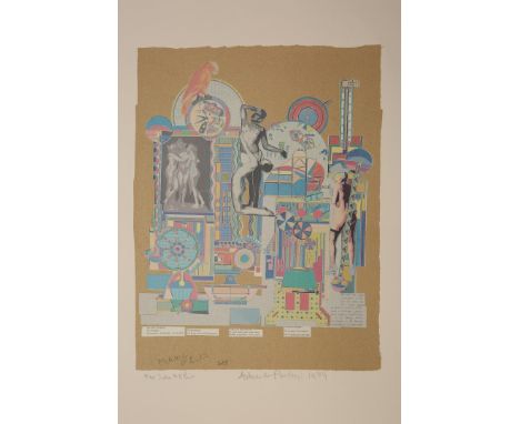 SIR EDUARDO PAOLOZZI (BRITISH, 1924-2005), MAGIC FLUTE, artists' proof, signed, dated 1989 and dedicated in pencil, unframed.