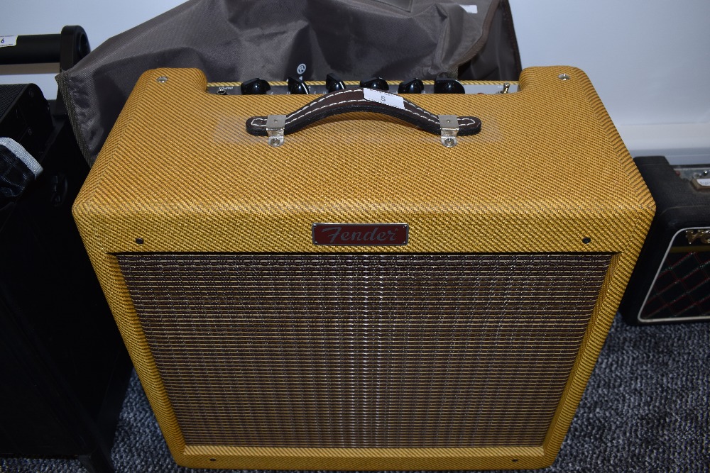 A Fender Blues Junior valve amplifier, serial number B336055, limited