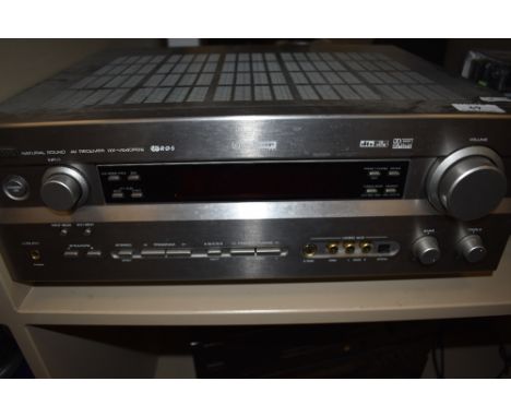 A Yamaha AV receiver RX - V640RDS amplifier