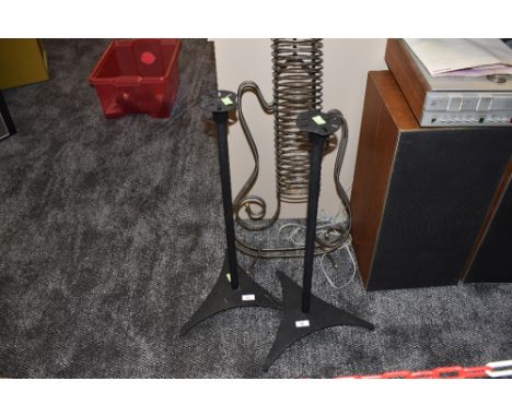 A pair of speaker stands