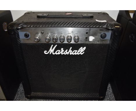 A Marshall MG15-CF combo amplifier, serial number , V-2014-38-0136-H 