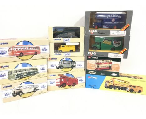 A Small Collection of Boxed Corgi Classics.