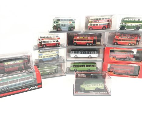 A Collection of Boxed Corgi Original Omnibus Buses and Corgi Classics.