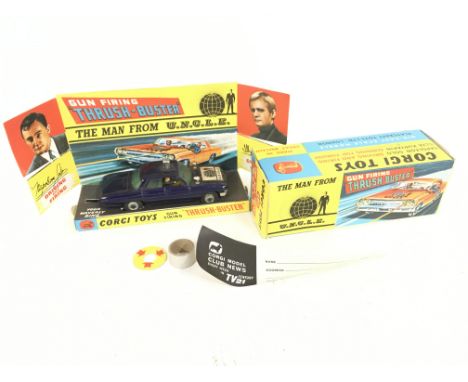 A Boxed Corgi The Man From Uncle Thrush-Buster. #497 no Ring.