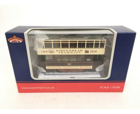 A Boxed Bachmann 00 Gauge Tram Car 70 #CE00610