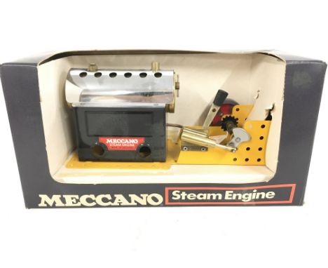A Boxed Meccano Steam Engine.