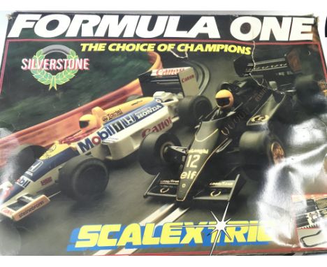 A Boxed Scalextric Silverstone Set.