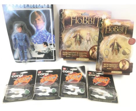 A Collection of Various Carded Toys including 4X Corgi Blakes 7 Liberators.