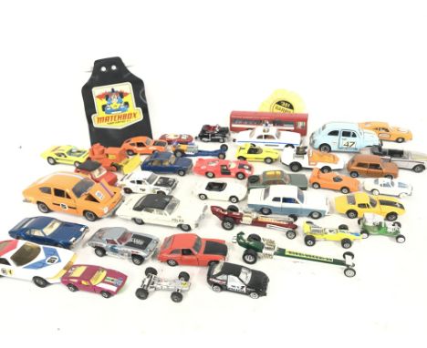 A Collection of Playworn Diecast including Corgi. Etc.