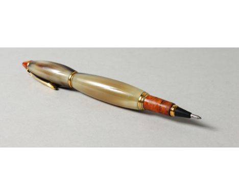 AN UNUSUAL SWAN BALLPOINT PEN.