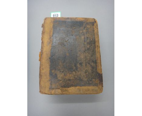 BIBLE - King James Version, 1614. [The Holy Bible  . . .  ]  lacks general title (apparently dated 1613), otherwise main text