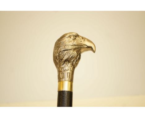 Walking stick with eagles head 