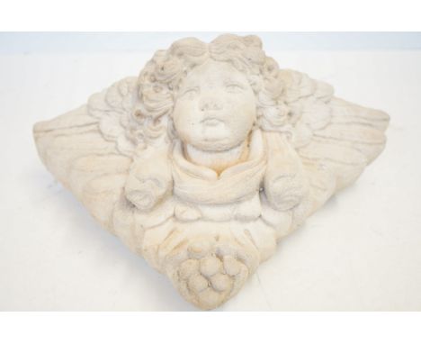 Stoneware garden wall planter 