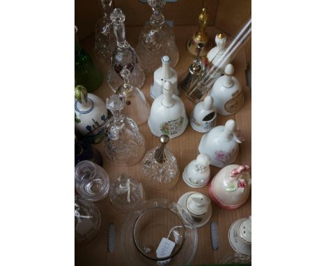 Glass &amp; ceramic bells 