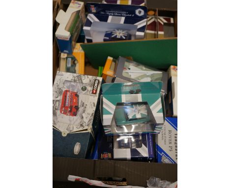 Collection of boxed model cars to include Corgi 