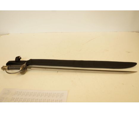 Display sword &amp; scabbard 