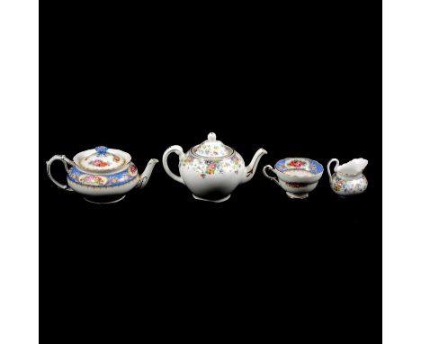 Three part tea and coffee sets - Paragon, Tuscan, and HammersleyQty: 1 boxCondition report:Hammersley teaset - minor chipping