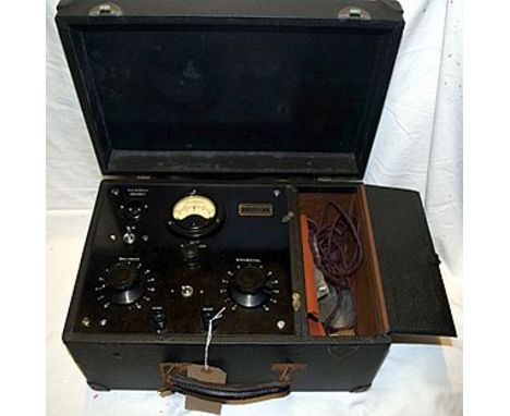 PROFESSIONAL APPARATUS PROVIDING DIRECT GALVANIC CURRENT AND SINUSOIDAL WAVE CURRENT. Mains supply 200-250, milliamperes mete