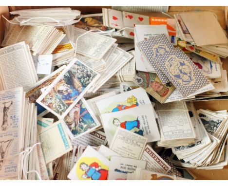 COLLECTION OF LOOSE CIGARETTE, TEA AND COLLECTORS CARDS including part sets of R J Leas, Manchester, 'The Best Perennials', C