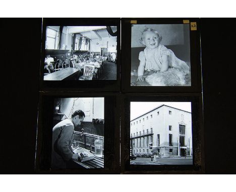 Professor Margaret Harker (1920-2013): 3¼in. square, silver nitrate, architectural subjects for lecture series, including chu