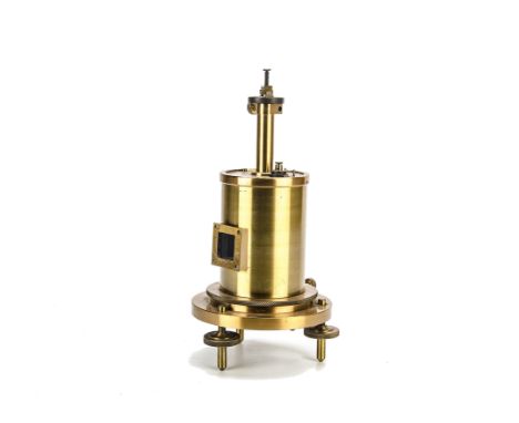 A Cambridge Scientific Instruments Co Galvanometer, serial no. 2770, lacquered brass, 31cm in height