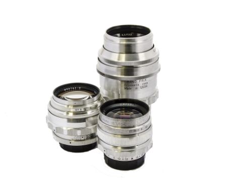 Russian Lenses: MIR-1 f/2.8 37mm‚ ‘Grand Prix‘ Brussels 1958, chrome, serial no. 6408958, body, G-VG, elements, VG, some ligh