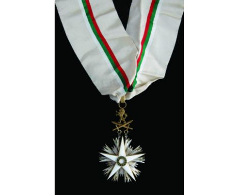 Bulgaria, People’s Republic, Order of the Star Planina, Military Division, First class sash badge, in silver, gilt and enamel