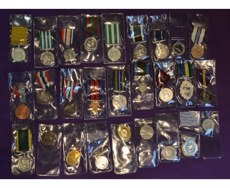 Miscellaneous African Medals and Decorations (27) Botswana (4), Police Conspicuous Bravery Medal, Police Jubilee Service Meda