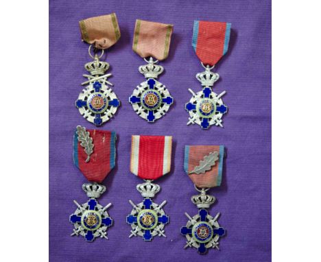 Romania, Order of the Star, type 2, Military Division, Knight’s breast badge, by C.F. Zimmerman, Berlin, in silver-gilt and e