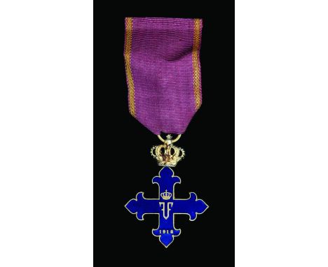 Romania, Order of Michael the Brave, type 2 (1941-44), Third Class breast badge, by Huguenin Frères & Co. Le Locle, in bronze