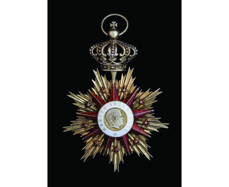 Portugal, Order of Industrial Merit, Grand Cross set of insignia, Carlos I Type (1893-1910), by F G Da Costa of Lisbon, compr